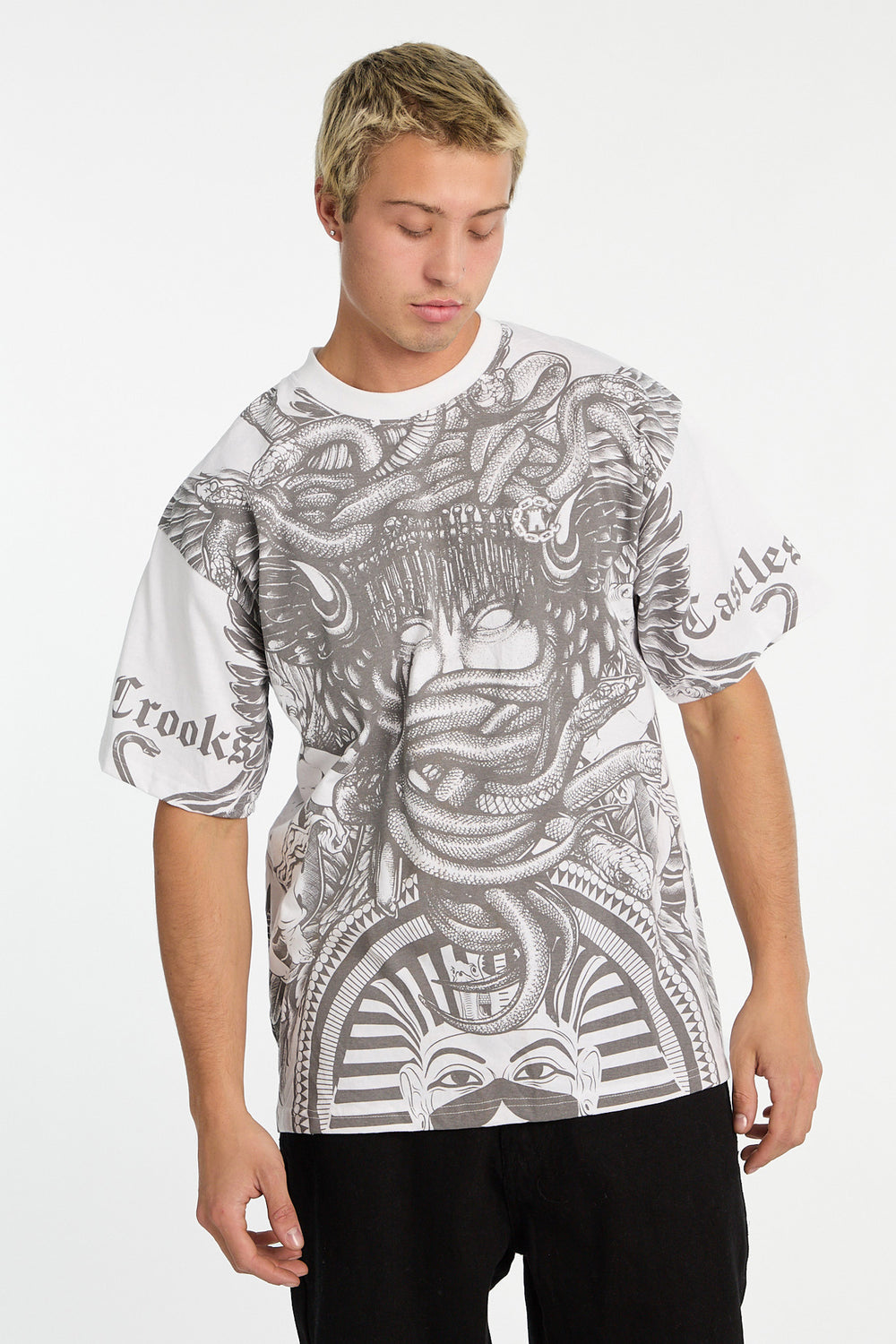 Mens Crooks & Castles The Almighty Elite T-Shirt Mens Crooks & Castles The Almighty Elite T-Shirt