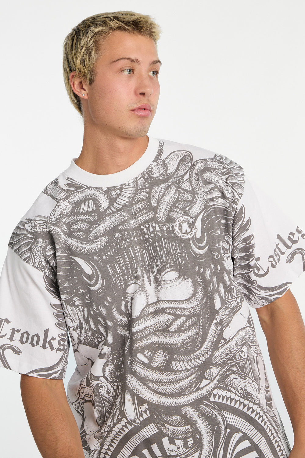 Mens Crooks & Castles The Almighty Elite T-Shirt Mens Crooks & Castles The Almighty Elite T-Shirt