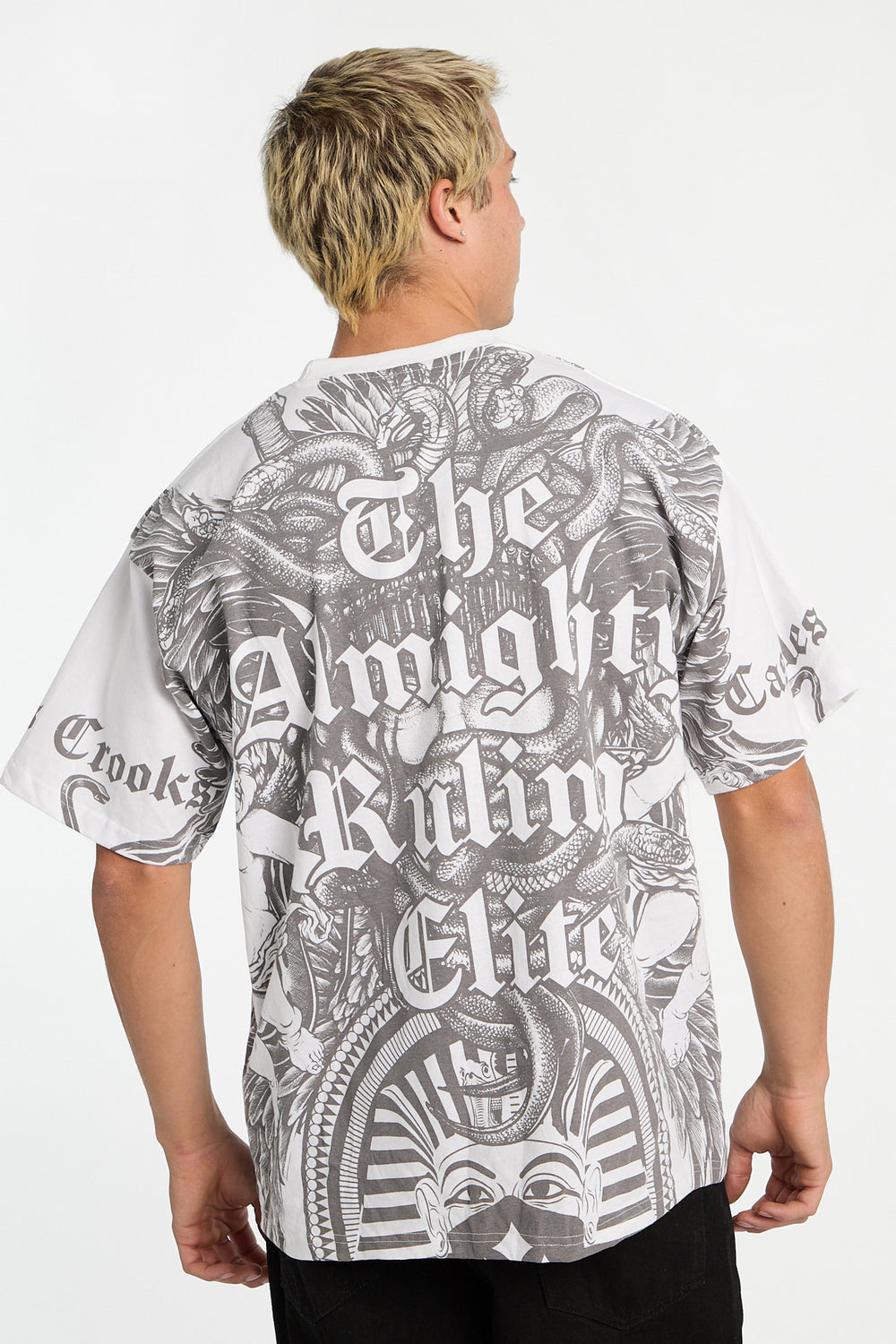 Mens Crooks & Castles The Almighty Elite T-Shirt Mens Crooks & Castles The Almighty Elite T-Shirt