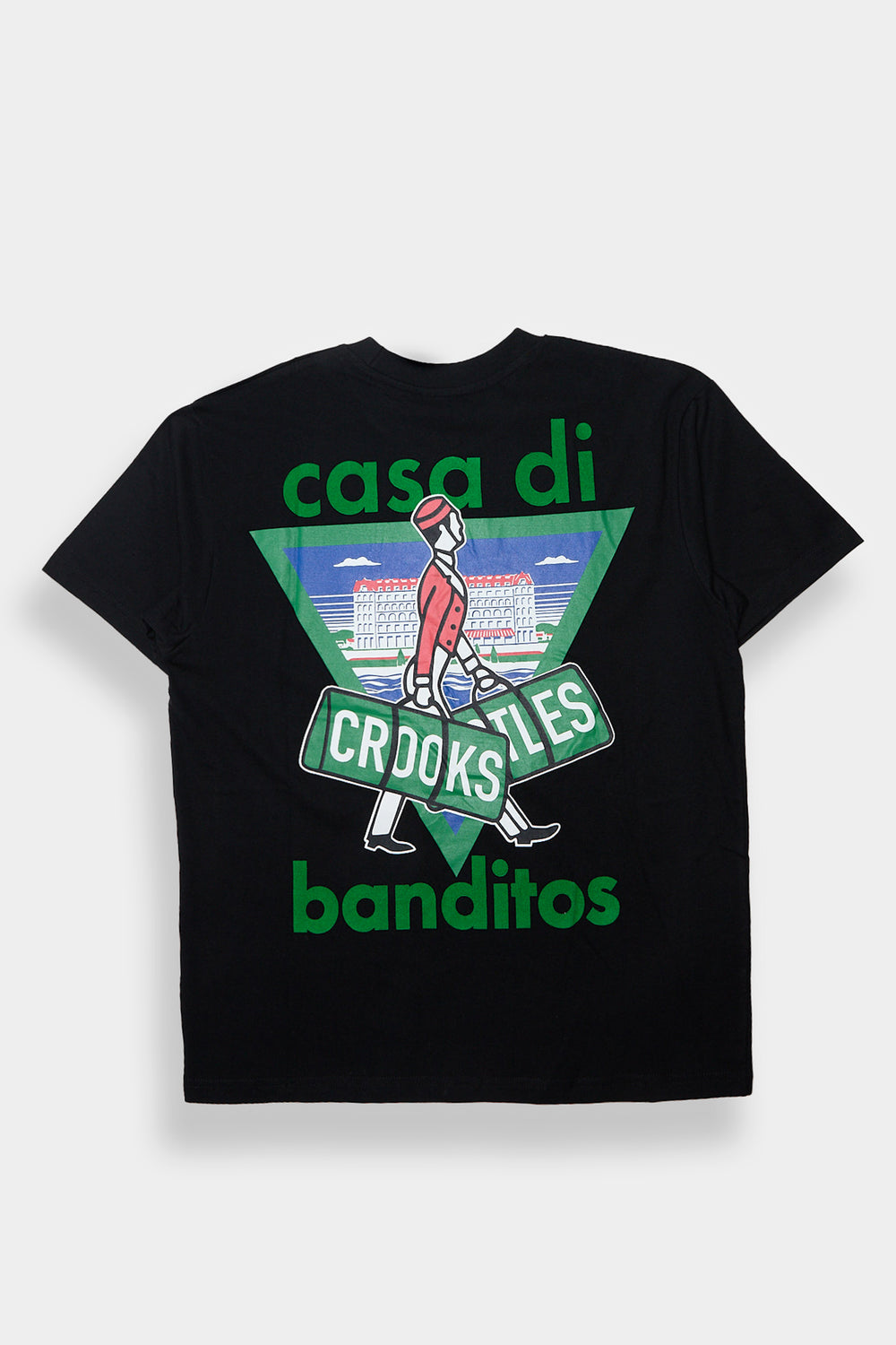 T-shirt imprimé Crooks & Castles Casa Di Banditos homme T-shirt imprimé Crooks & Castles Casa Di Banditos homme