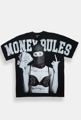 T-shirt imprimé Crooks & Castles Money Rules homme