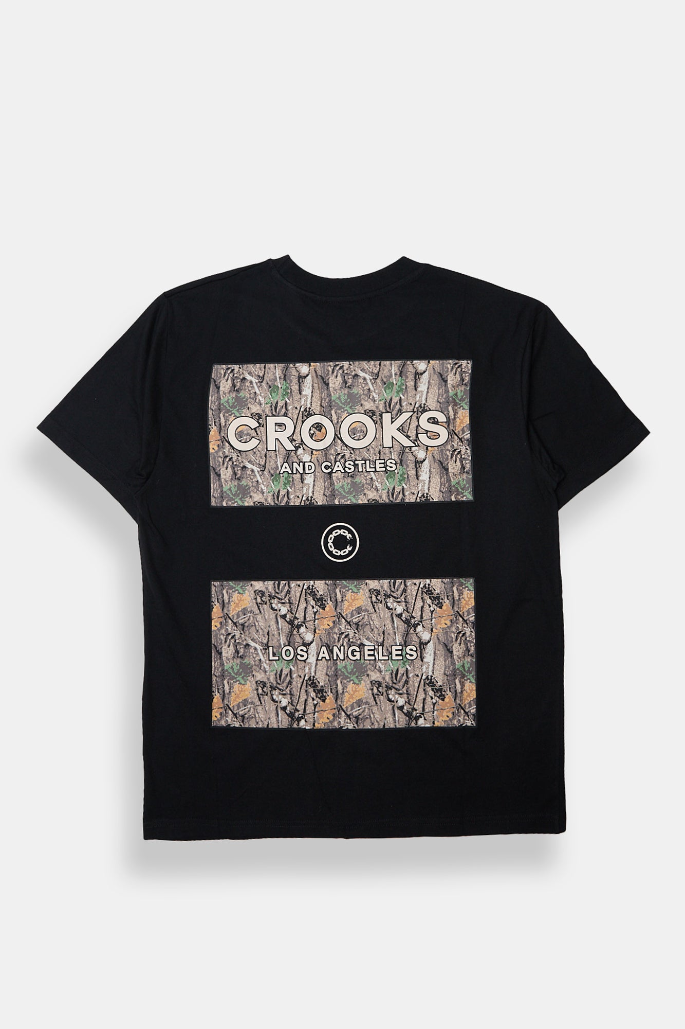 Mens Crooks & Castles Camo Tee - /