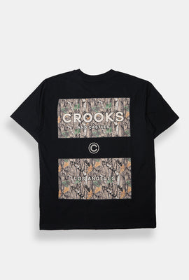 Mens Crooks & Castles Camo Tee