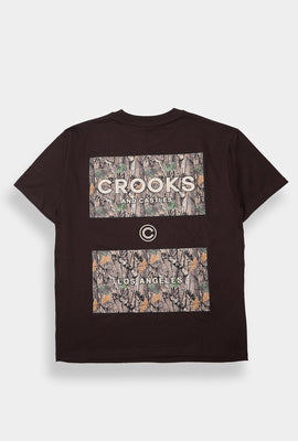 Mens Crooks & Castles Camo Tee