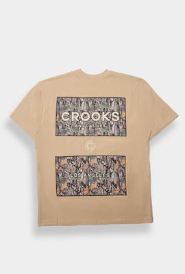 T-shirt imprimé camouflage Crooks & Castles homme