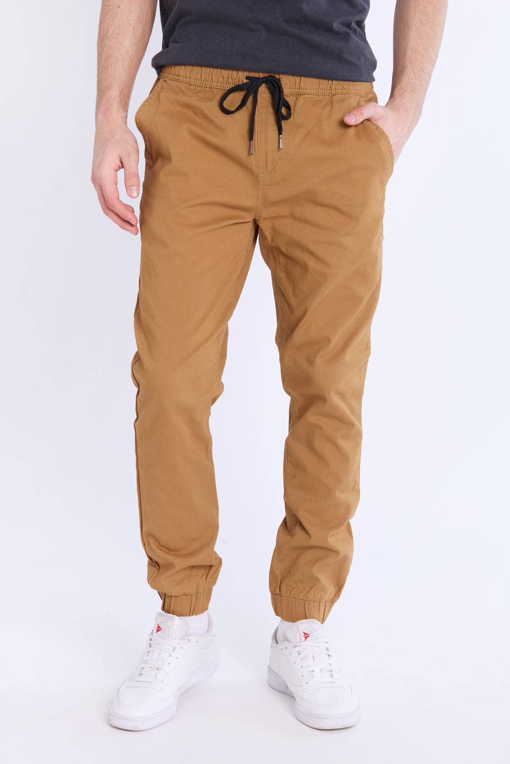 Mens Basic Twill Jogger Mens Basic Twill Jogger