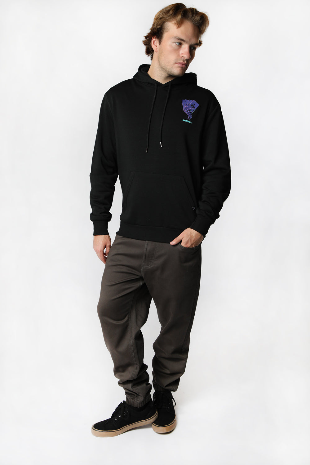 Jogger en Denim Doux Coupe Ample Zoo York Homme Jogger en Denim Doux Coupe Ample Zoo York Homme