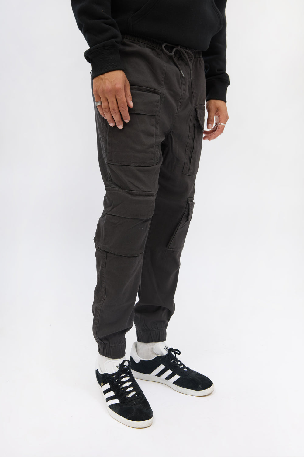 Arsenic Mens Relaxed Twill Cargo Jogger Arsenic Mens Relaxed Twill Cargo Jogger