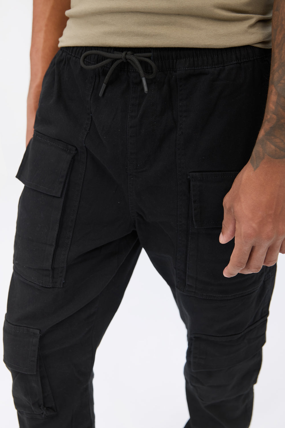 Arsenic Mens Relaxed Twill Cargo Jogger Arsenic Mens Relaxed Twill Cargo Jogger