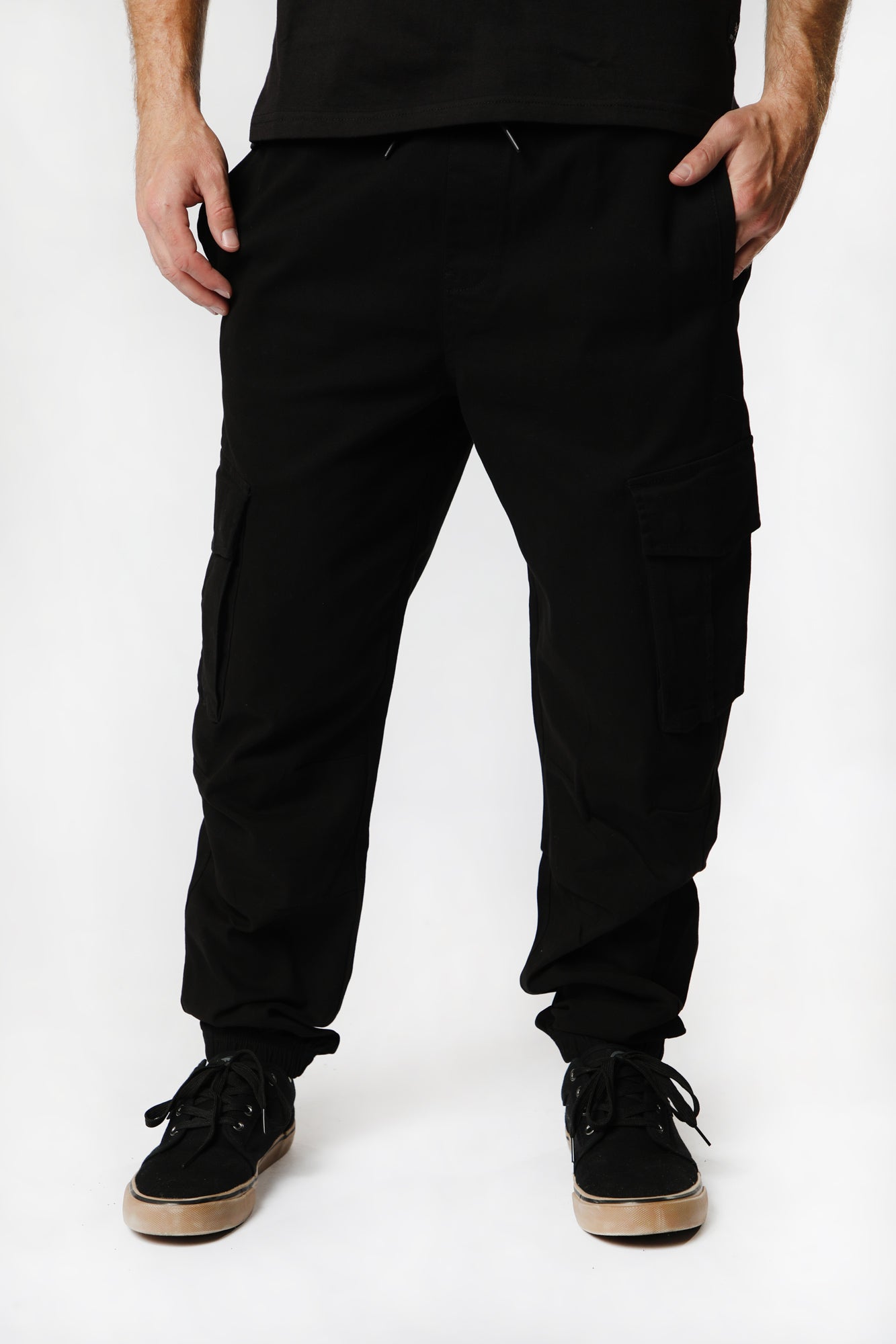 West49 Mens Twill Cargo Jogger - /