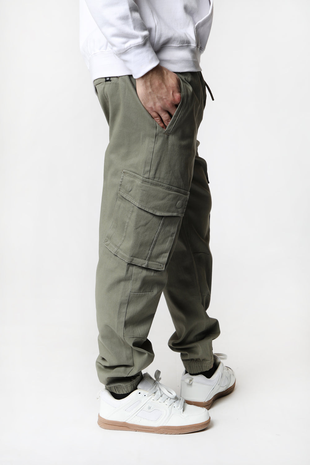 West49 Mens Twill Cargo Jogger West49 Mens Twill Cargo Jogger