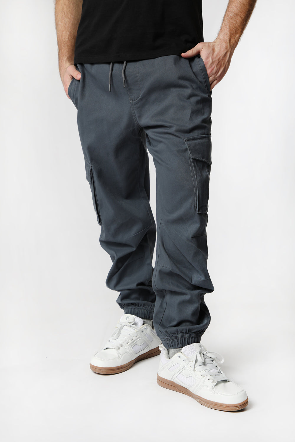 West49 Mens Twill Cargo Jogger West49 Mens Twill Cargo Jogger