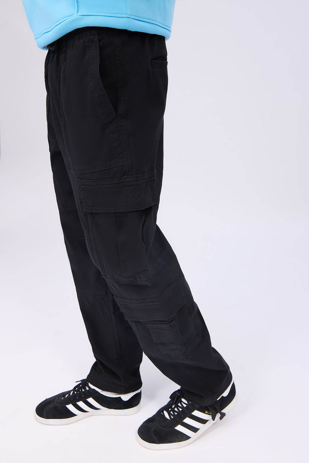 Pantalon cargo en sergé Arsenic homme Pantalon cargo en sergé Arsenic homme