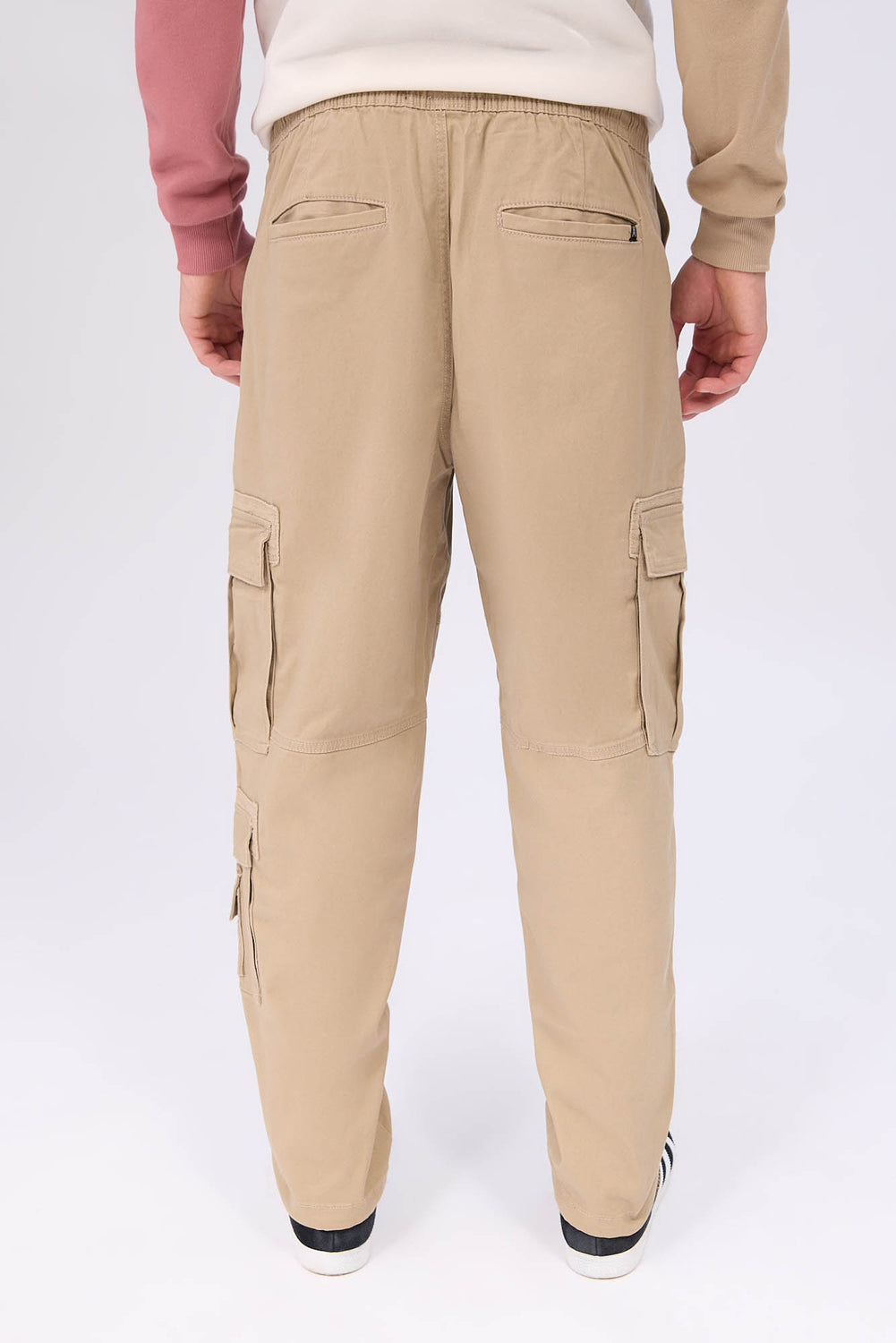 Pantalon cargo en sergé Arsenic homme Pantalon cargo en sergé Arsenic homme