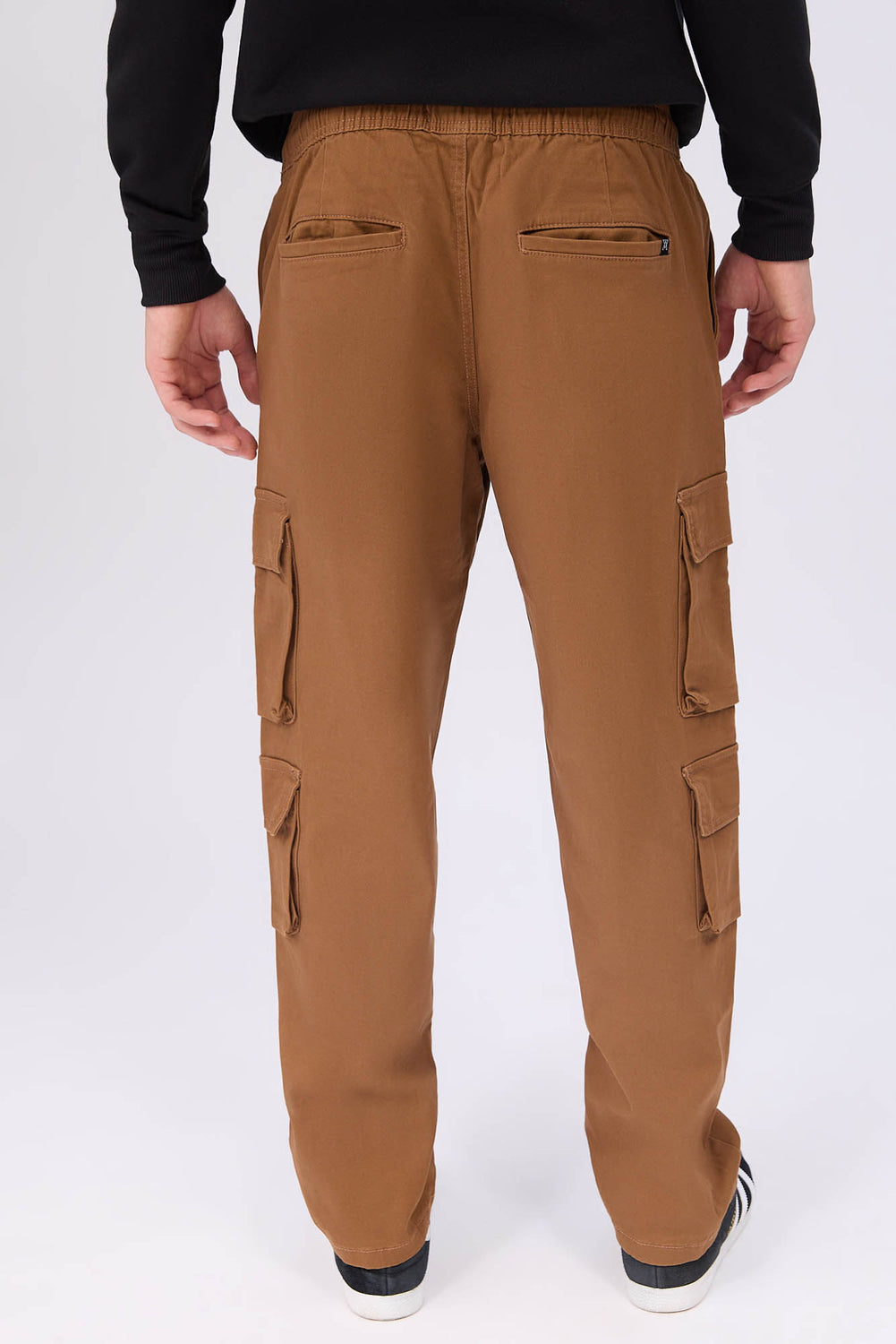 Pantalon cargo en sergé Arsenic homme Pantalon cargo en sergé Arsenic homme