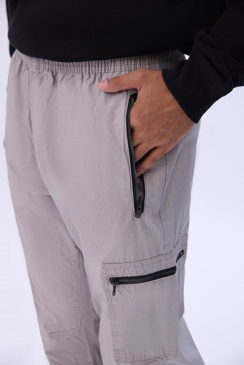 Arsenic Mens Poplin Zipper Cargo Pant Arsenic Mens Poplin Zipper Cargo Pant