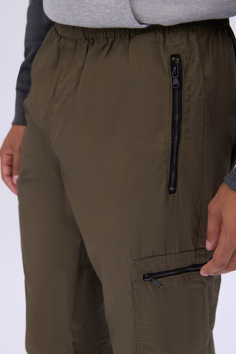 Pantalon cargo en popeline Arsenic homme Pantalon cargo en popeline Arsenic homme