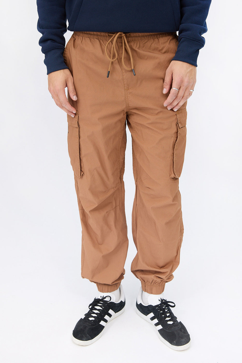 Jogger cargo en popeline Arsenic homme Jogger cargo en popeline Arsenic homme