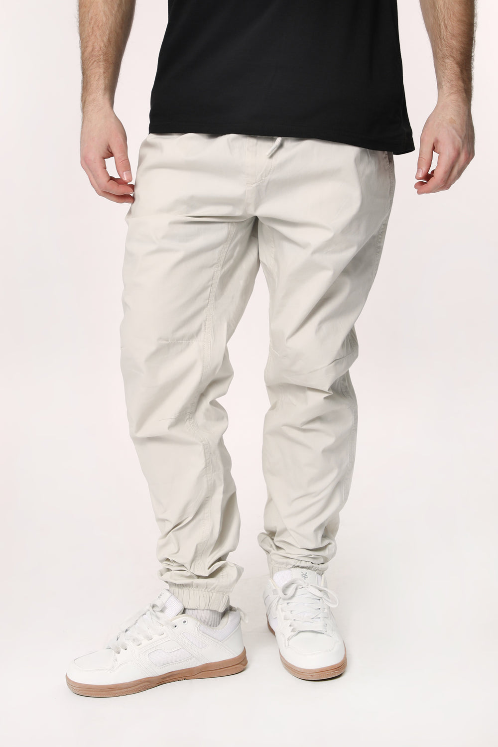 West49 Mens Relaxed Poplin Jogger West49 Mens Relaxed Poplin Jogger