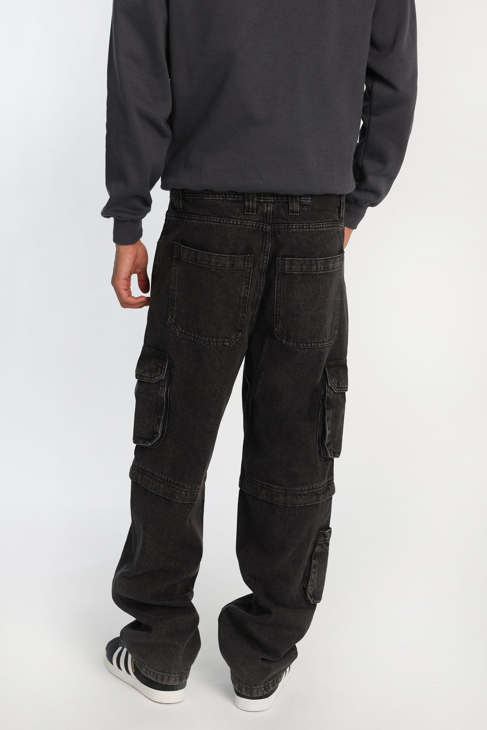 Faux Convertible Cargo Jeans Faux Convertible Cargo Jeans
