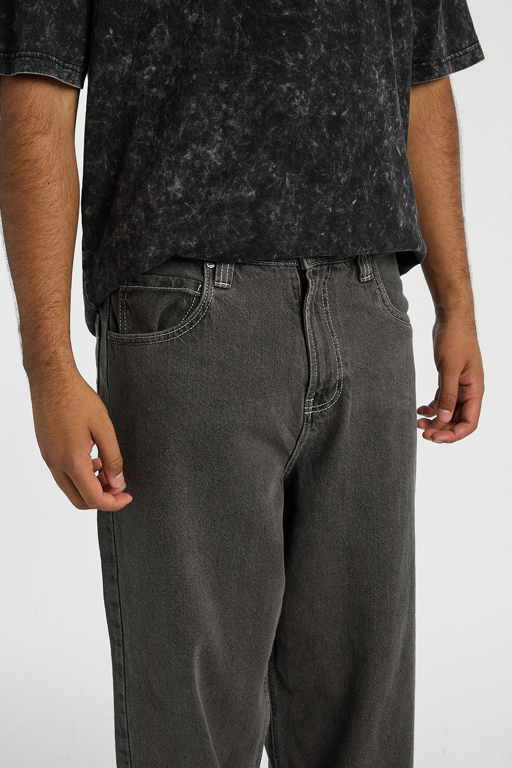 Mens Baggy Black Skater Jeans Mens Baggy Black Skater Jeans