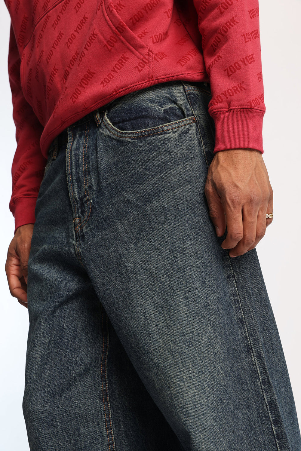 Baggy Dark Stonewash Jeans Baggy Dark Stonewash Jeans