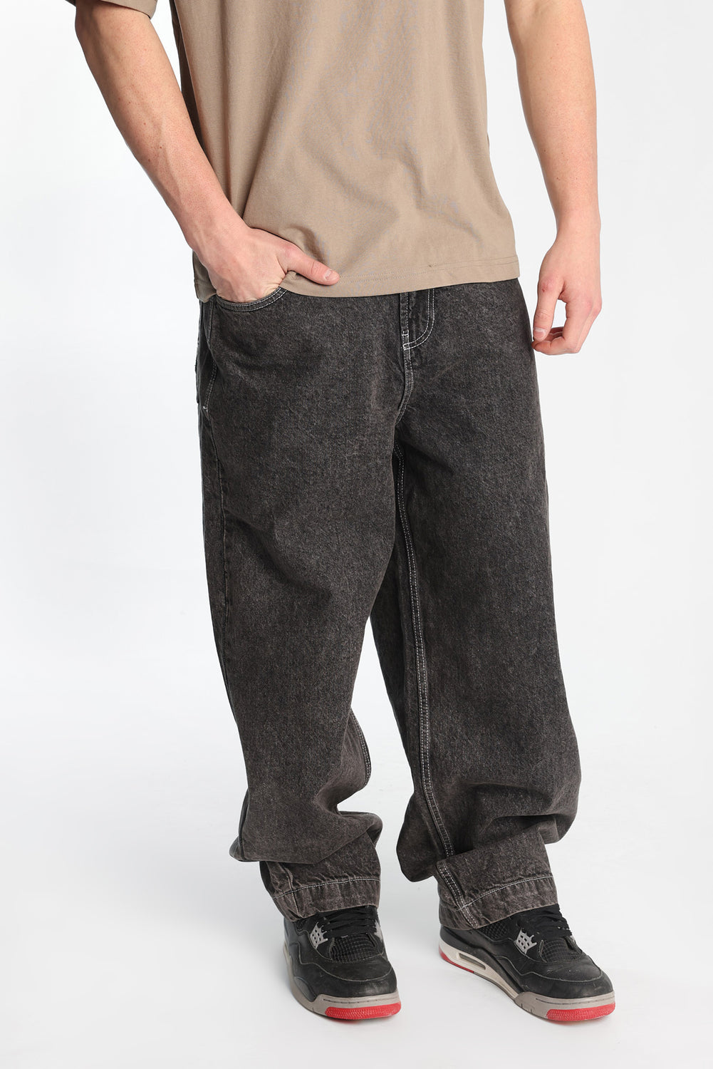 Baggy Skater Embroidered Jeans Baggy Skater Embroidered Jeans