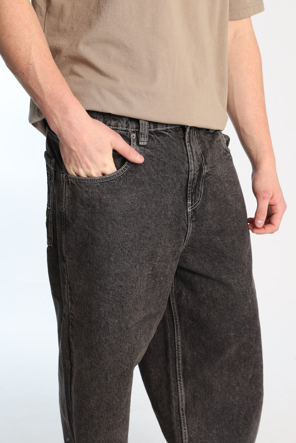 Baggy Skater Embroidered Jeans Baggy Skater Embroidered Jeans