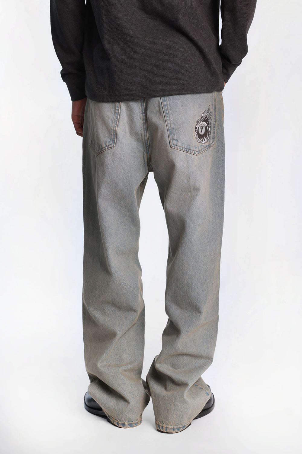 Baggy Skater Embroidered Jeans Baggy Skater Embroidered Jeans