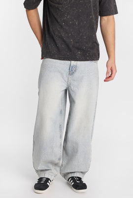 Jean ample coupe skateur