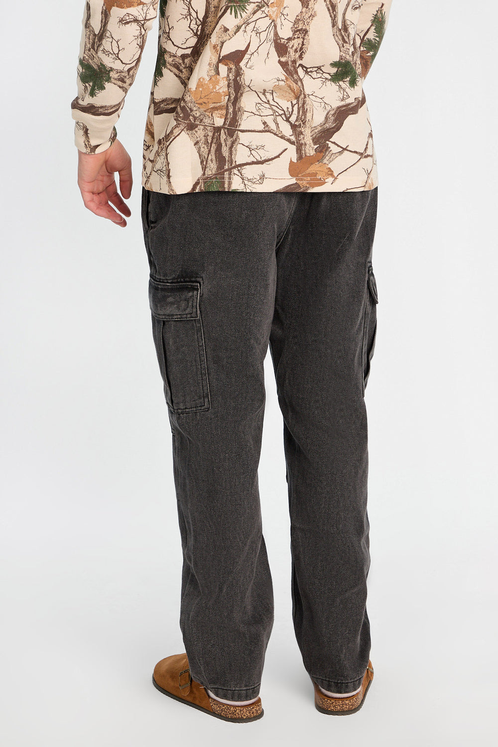 Basic Black Cargo Jeans Basic Black Cargo Jeans