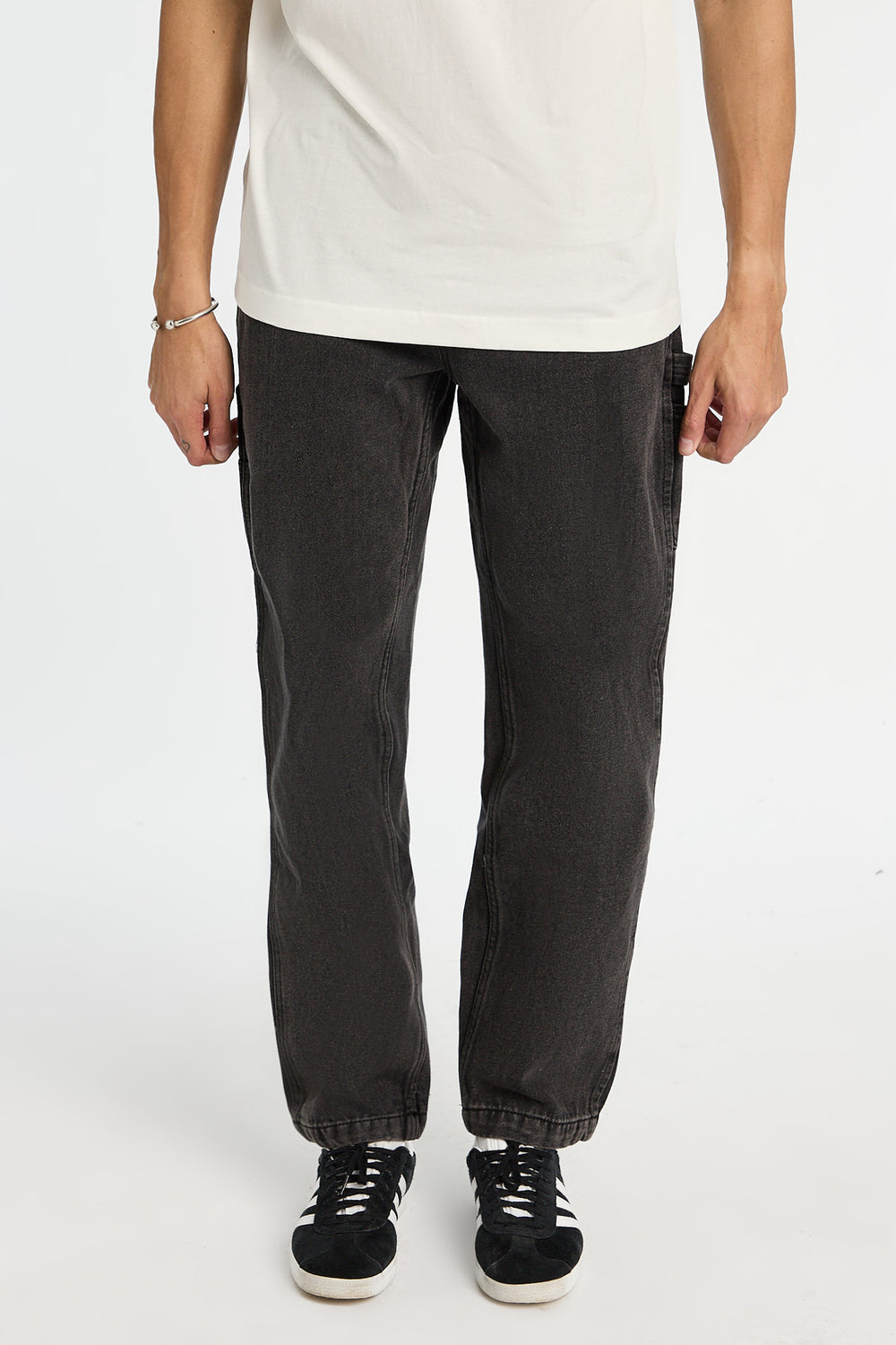 Washed Black Carpenter Jeans Washed Black Carpenter Jeans