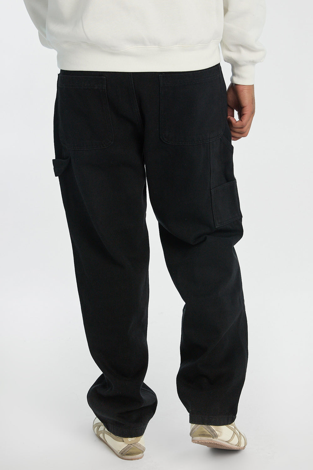Mens Cut & Sew Black Carpenter Jeans Mens Cut & Sew Black Carpenter Jeans