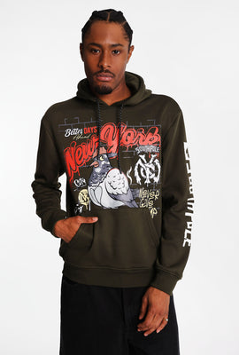 Southpole NYC Pigeon Graphic Hoodie