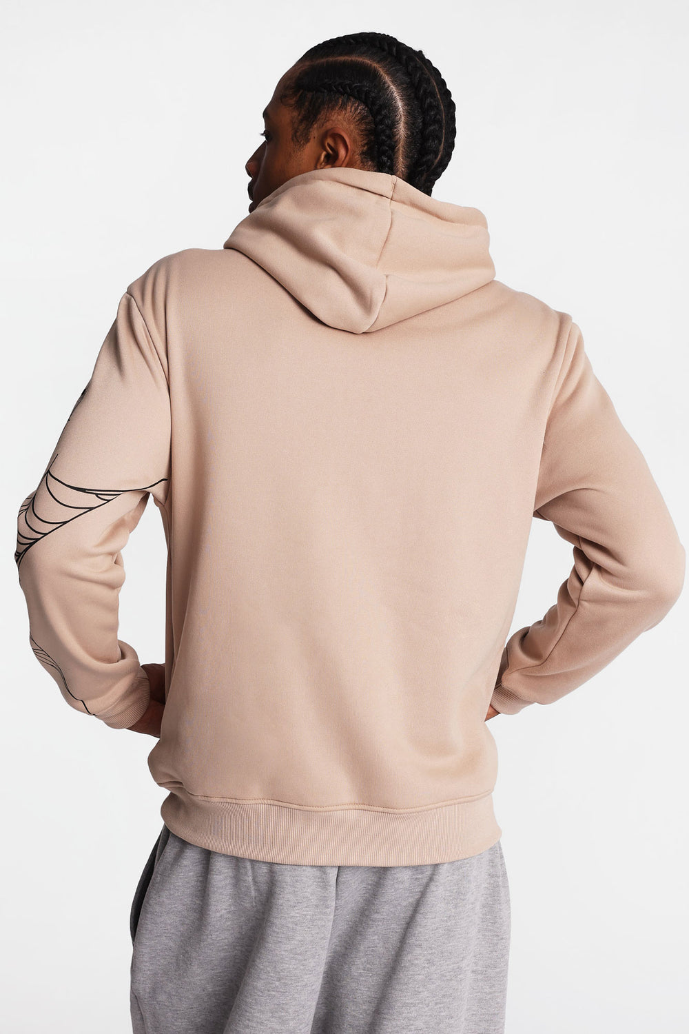 Southpole Spider Web Graphic Hoodie Southpole Spider Web Graphic Hoodie