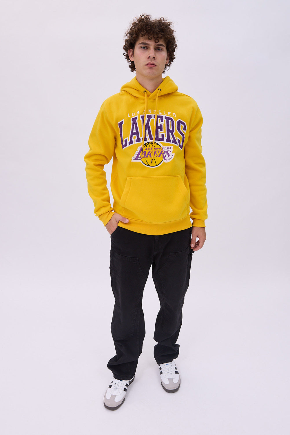 Haut à capuchon Los Angeles Lakers homme Haut à capuchon Los Angeles Lakers homme