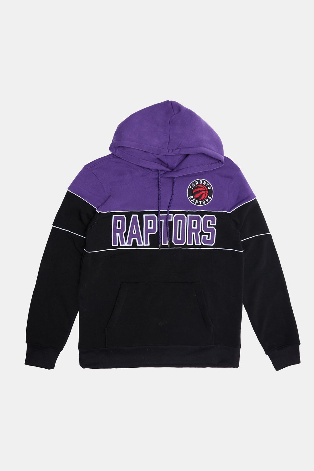 Haut à capuchon bicolore Toronto Raptors homme Haut à capuchon bicolore Toronto Raptors homme