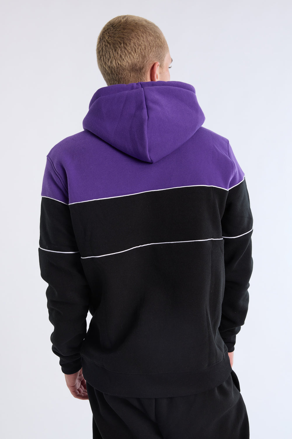 Mens Toronto Raptors Colour Block Hoodie Mens Toronto Raptors Colour Block Hoodie