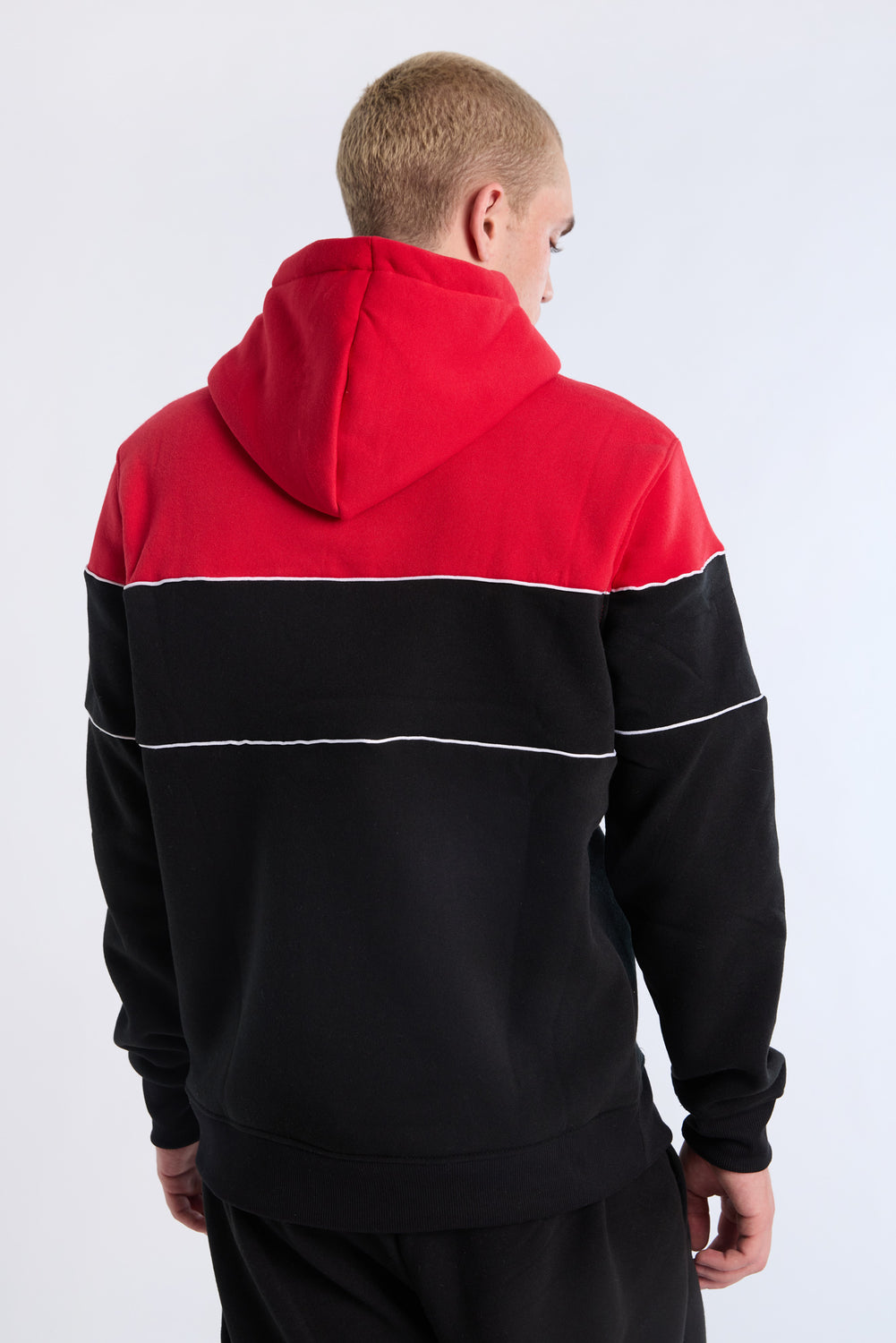 Mens Chicago Bulls Colour Block Hoodie Mens Chicago Bulls Colour Block Hoodie