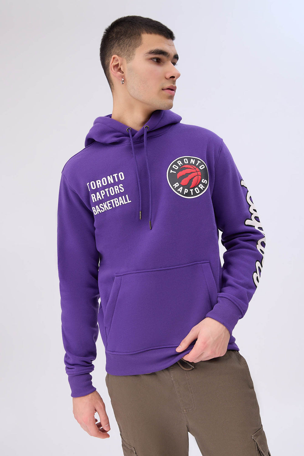 Purple raptors sweatshirt best sale