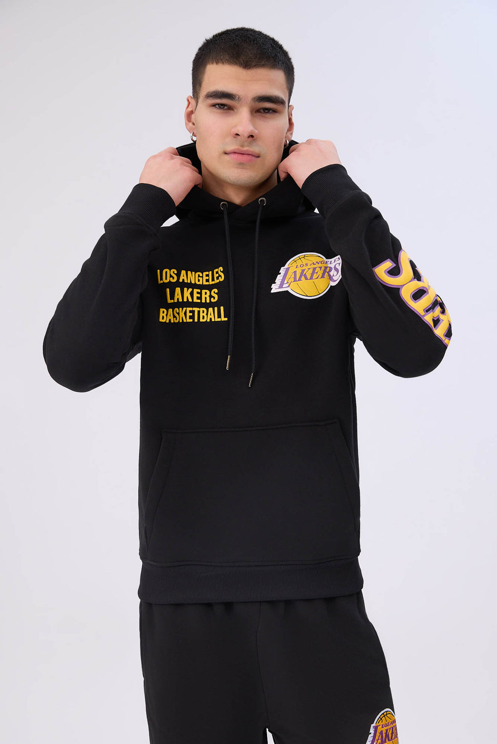 Haut à capuchon Los Angeles Lakers Basketball homme Haut à capuchon Los Angeles Lakers Basketball homme