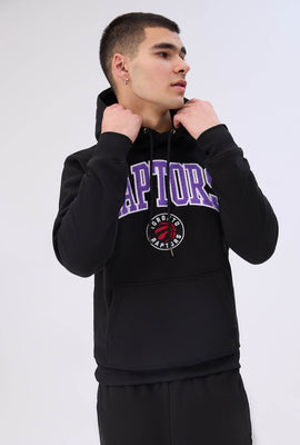 Haut à capuchon logo chenille Raptors homme