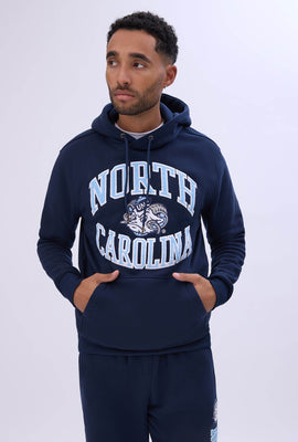 Haut à capuchon logo chenille North Carolina Tar Heels homme