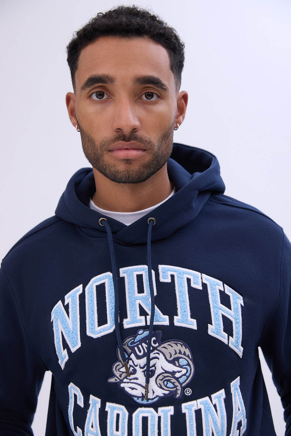 Mens North Carolina Rams Chenille Logo Hoodie Mens North Carolina Rams Chenille Logo Hoodie