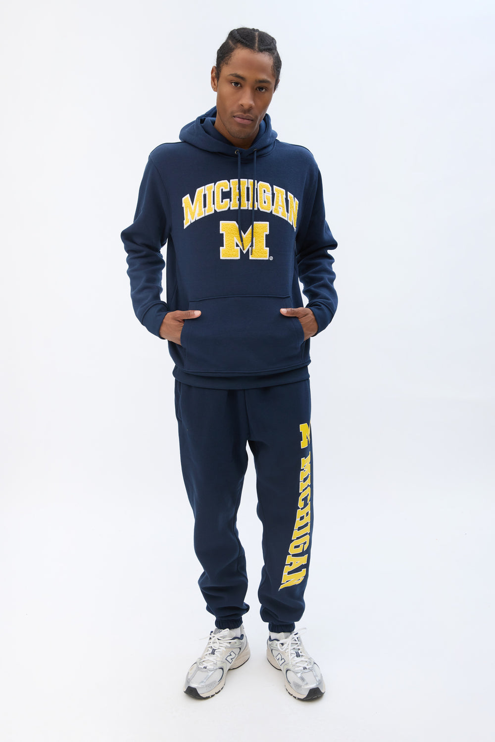 Mens Michigan Popover Hoodie Mens Michigan Popover Hoodie