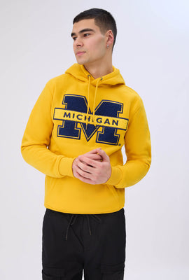 Haut à capuchon logo chenille Michigan homme