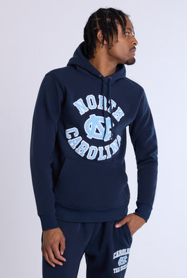 Mens North Carolina Chenille Logo Hoodie