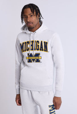 Haut à capuchon logo chenille Michigan homme