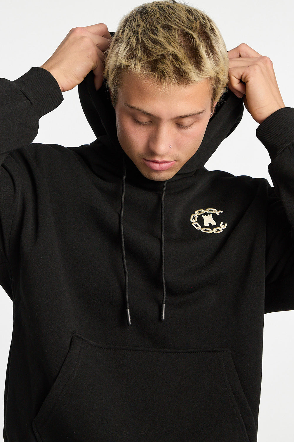 Mens Crooks & Castles Ruling Elite Hoodie Mens Crooks & Castles Ruling Elite Hoodie