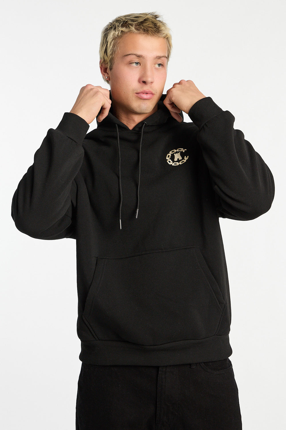 Mens Crooks & Castles Ruling Elite Hoodie Mens Crooks & Castles Ruling Elite Hoodie